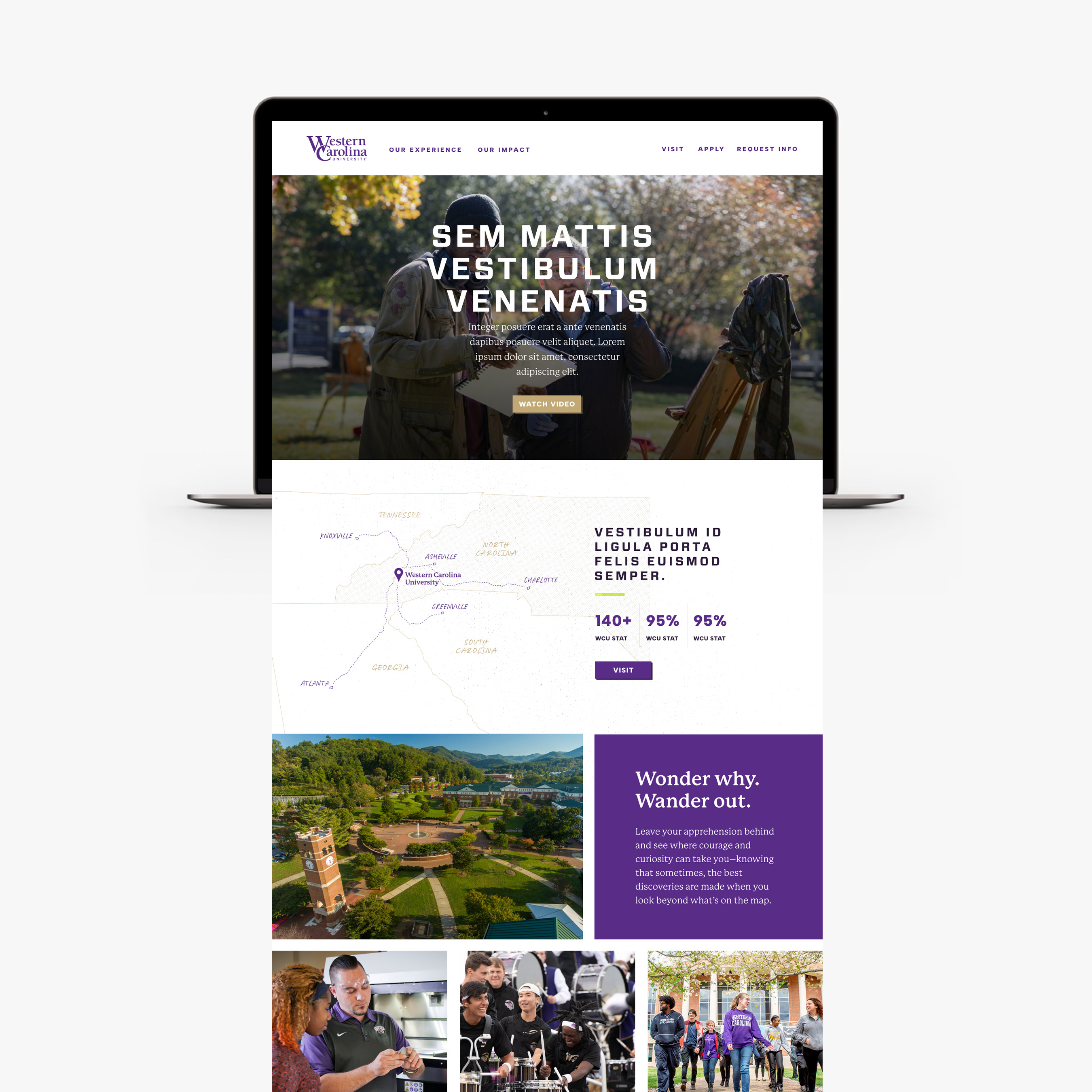 Western Carolina Microsite