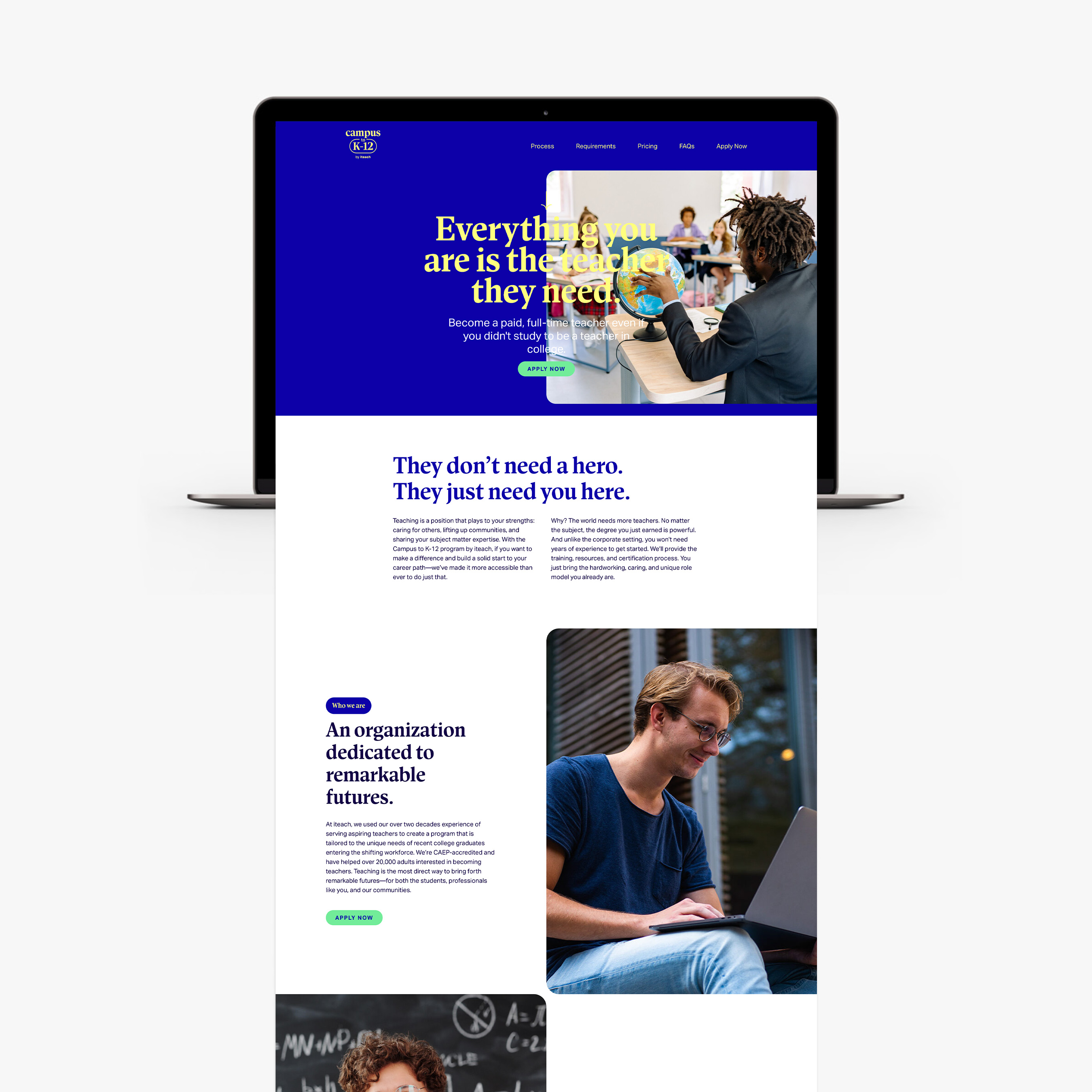 Campus k12 Microsite