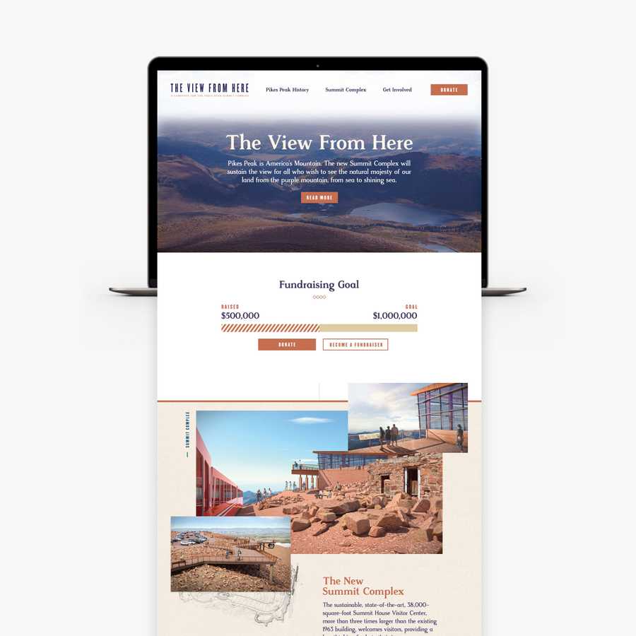 Give to Pikes Peak Website